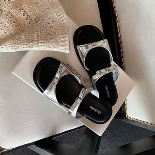 Bow Sandals Slide