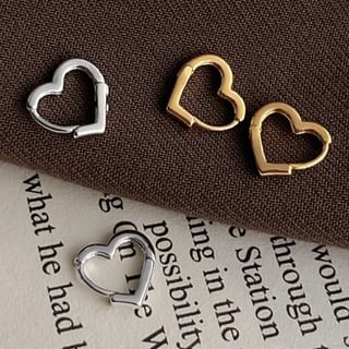 Heart Hoop Earring