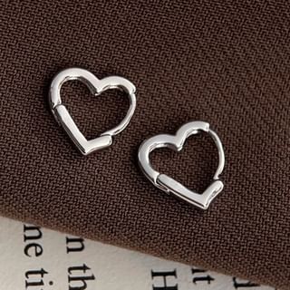Heart Hoop Earring