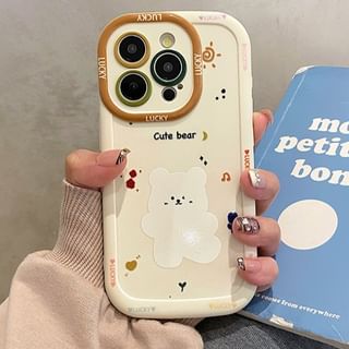 Set / Bear Strap Case Phone