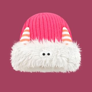 Monster Chenille Knit Beanie