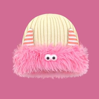 Monster Chenille Knit Beanie