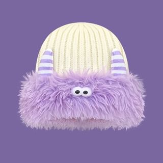 Monster Chenille Knit Beanie