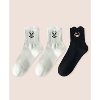 Cartoon Print Socks Set