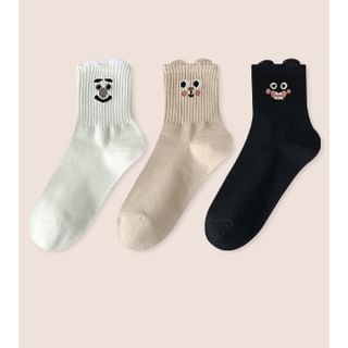 Cartoon Print Socks Set