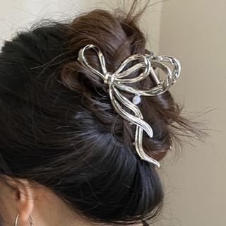 Bow Alloy Hair Claw