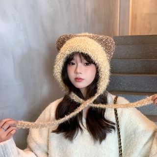 Cat Ear Wool Trapper Hat