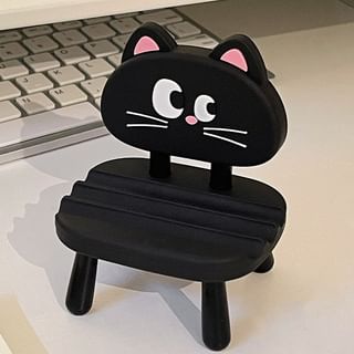 Cartoon Plastic Chair Desktop Phone Stand (Various Designs)