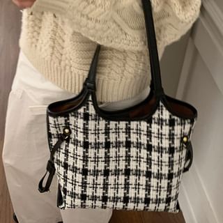 Plaid Shoulder Bag