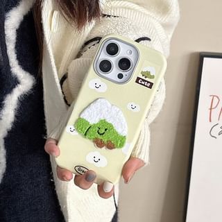 Mountain Embroidered Phone Case