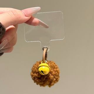 Bell Pom Pom Phone Charm