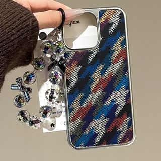 Houndstooth Phone Case / Strap / Set