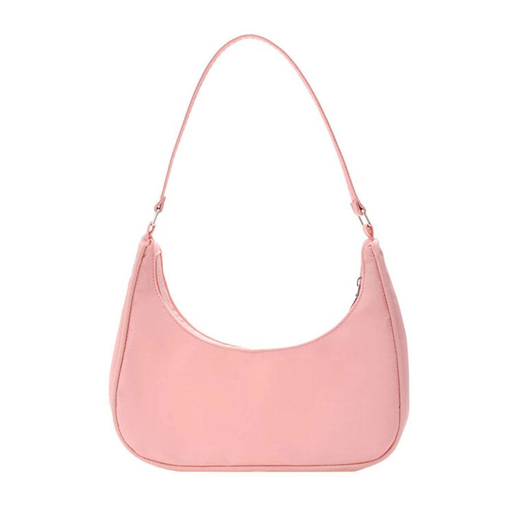 Candy Color Baguette Bag