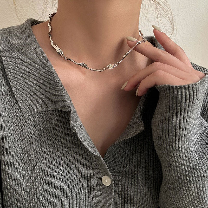 Collier en argent vintage