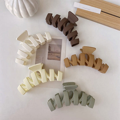 Elegante, lässige Haarklammer