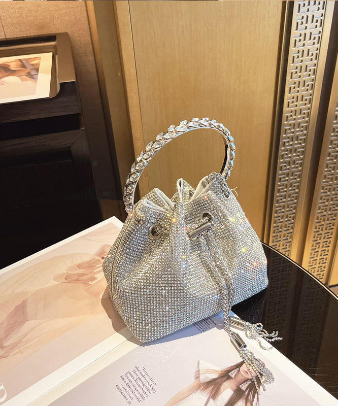 Diamond Bag Water Glitter Handmade New Pouch Metal Studded