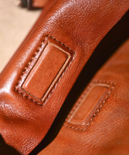 Bag Cross-body Leather Large New Retro Capacity