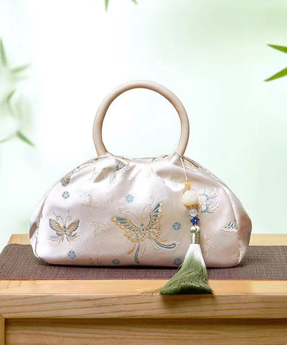 New Tote Bag Versatile Tassel Retro Jacquard