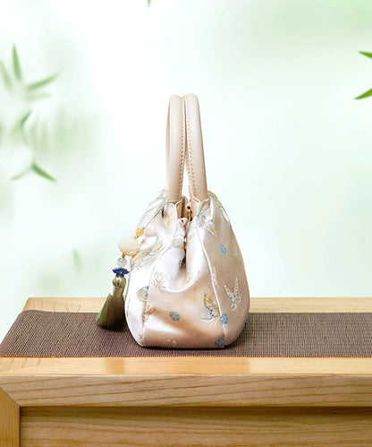 New Tote Bag Versatile Tassel Retro Jacquard