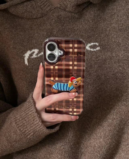 Vintage Embroidery iPhone Case