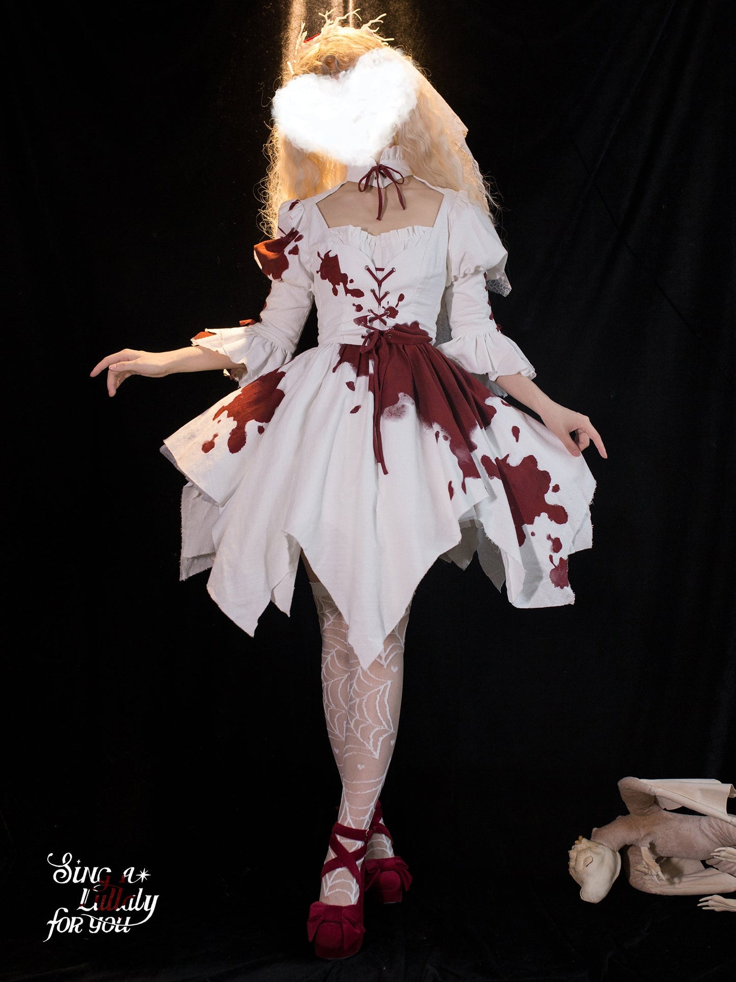 Halloween Gothic Lolita Blood Stained Lolita Dress