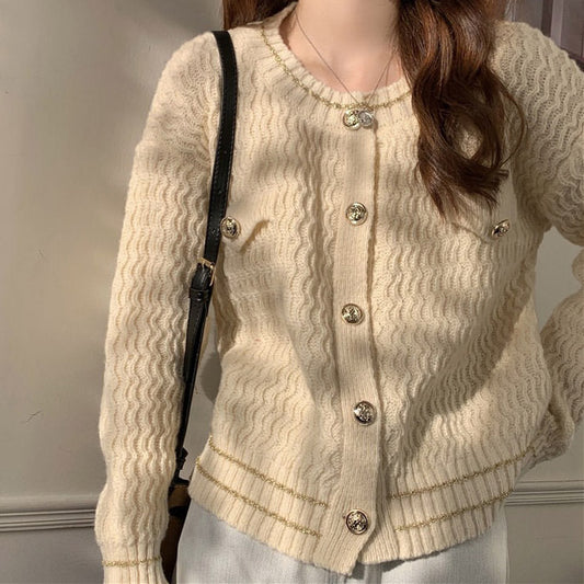 Ästhetischer Strickcardigan