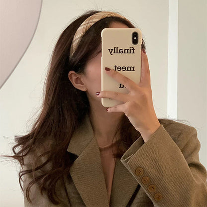 Süßes Beauty-Stirnband