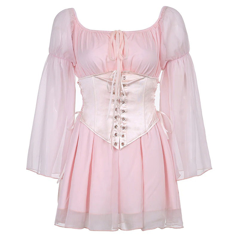 Ensemble robe de fée et corset