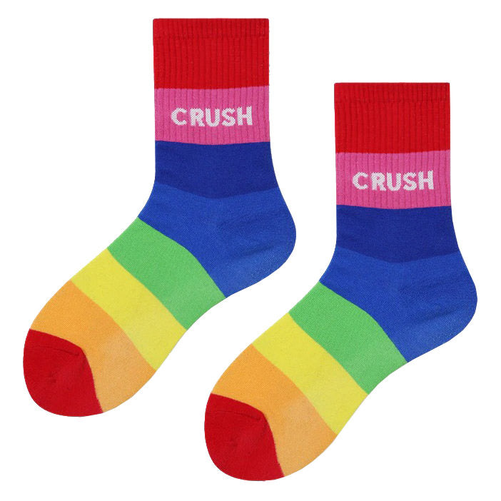 Rainbow Crush Socken