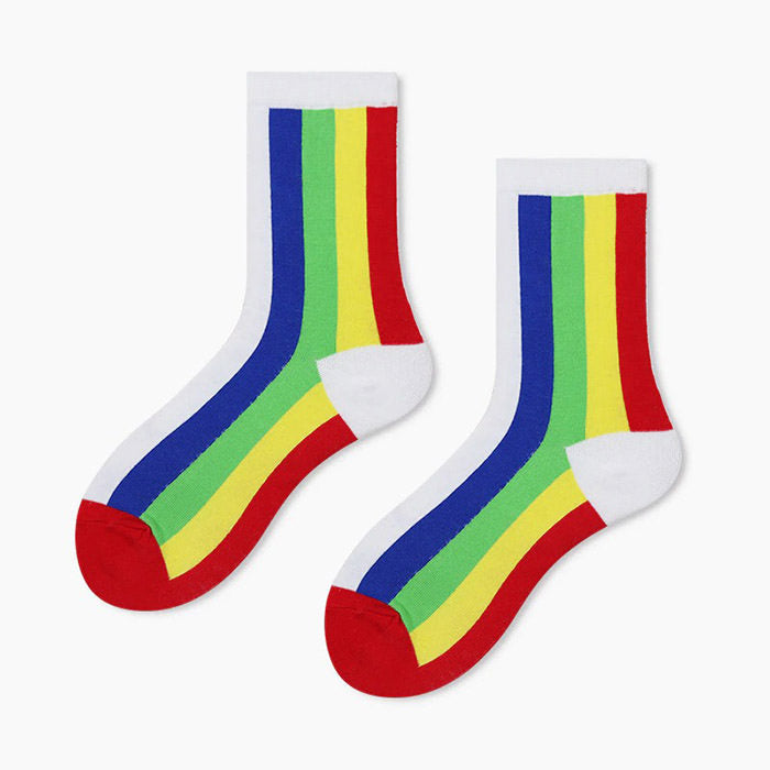 Rainbow Crush Socken