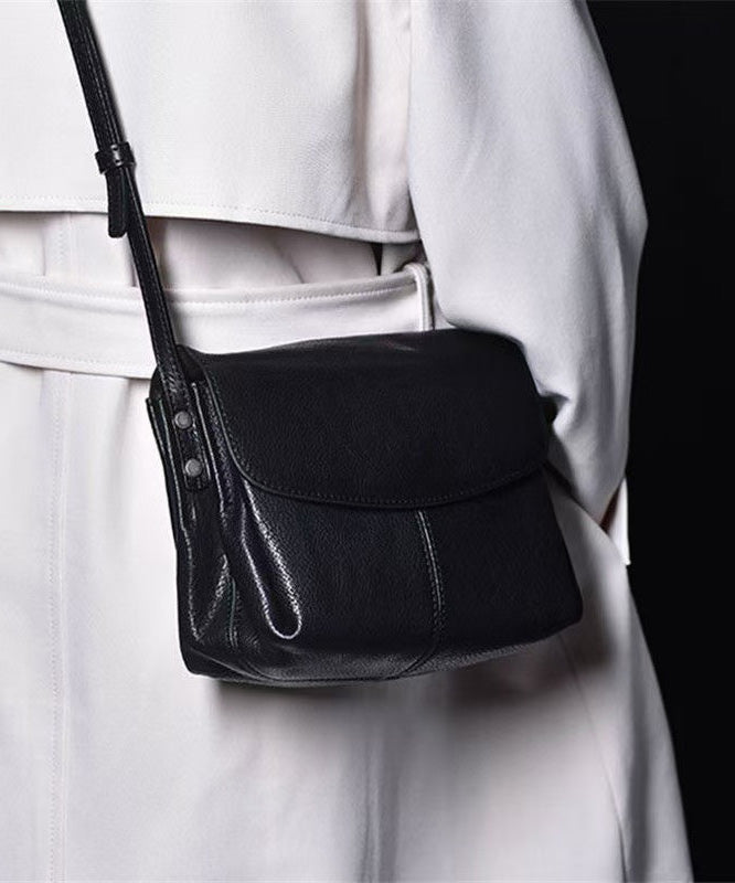 CrossBody Chocolate Messenger Fabric Bag Leather Retro