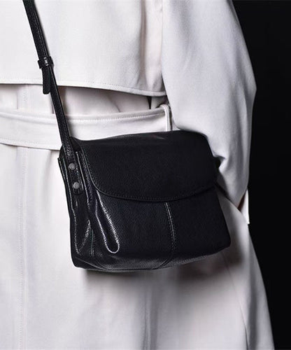 CrossBody Chocolate Messenger Fabric Bag Leather Retro