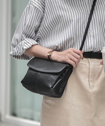 CrossBody Chocolate Messenger Fabric Bag Leather Retro