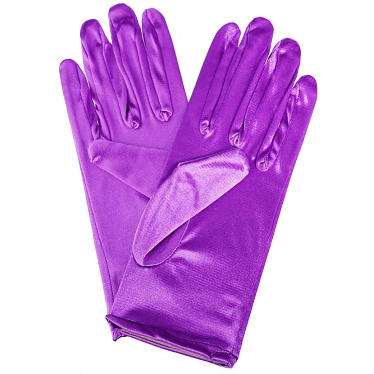 Gants en satin doux et élégants