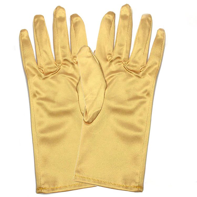 Gants en satin doux et élégants