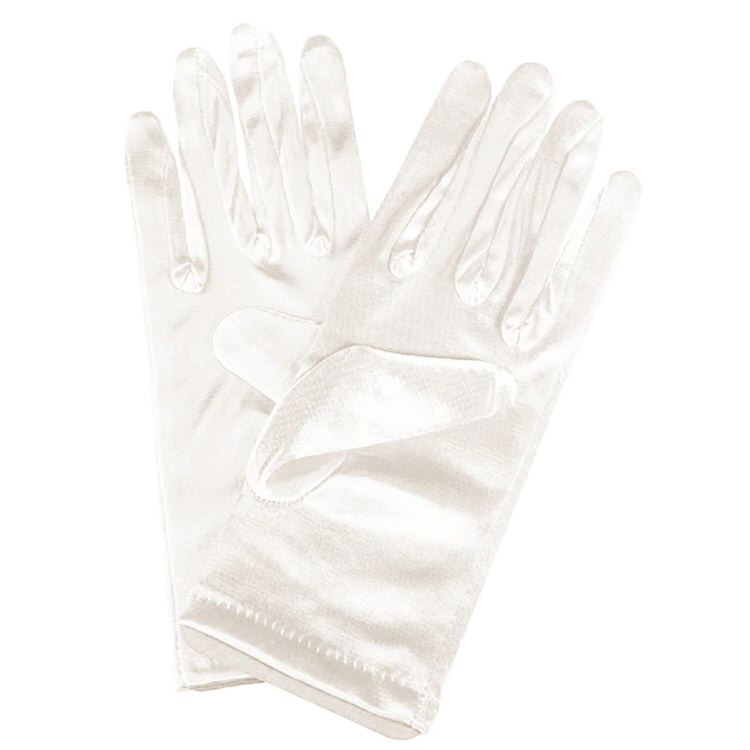 Gants en satin doux et élégants