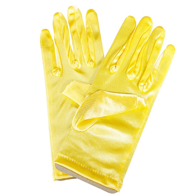 Gants en satin doux et élégants