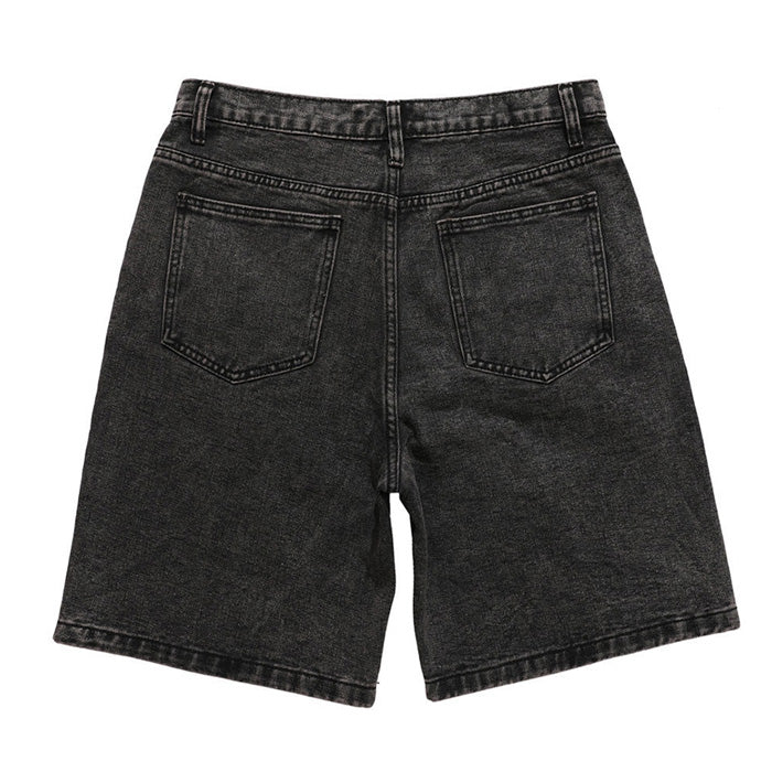 Jeansshorts mit Sternen