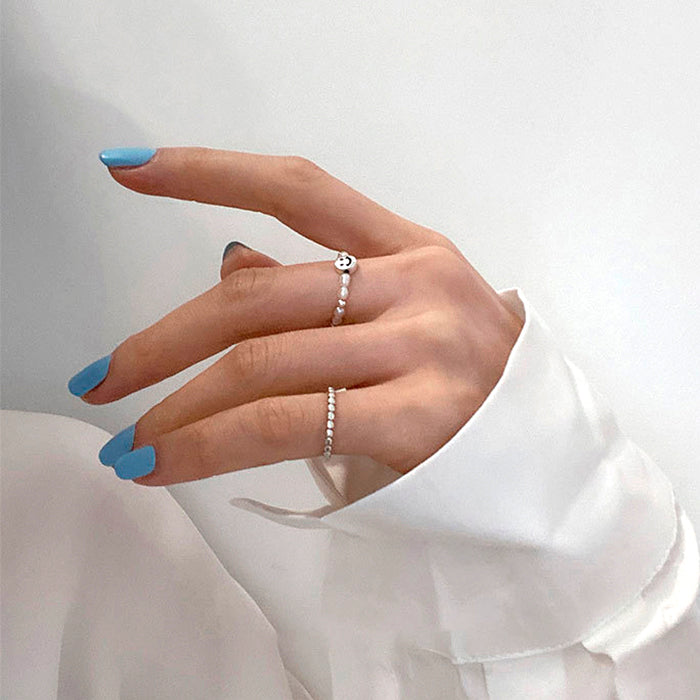 Smile Pearl Ring