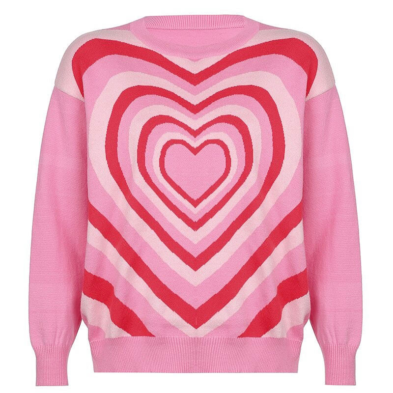 Pink Love Aesthetic Jumper