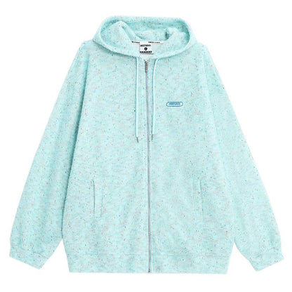 Friday Casual Knit Zip Hoodie