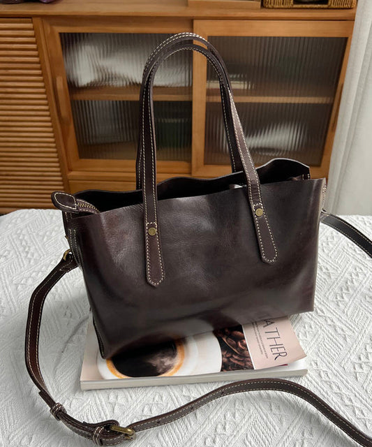 Women Capacity Style Large Bags Shoulder Leather