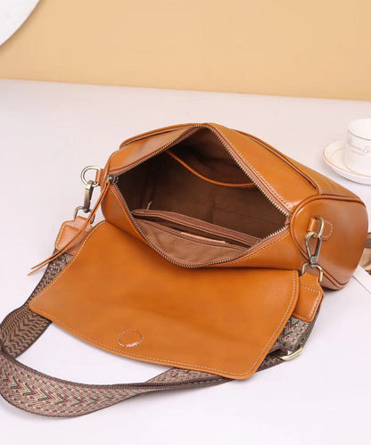 Zipper Durable Leather Bag Solid Stylish Shoulder Black