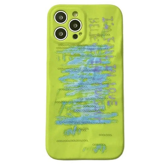 Jolie coque verte pour iPhone