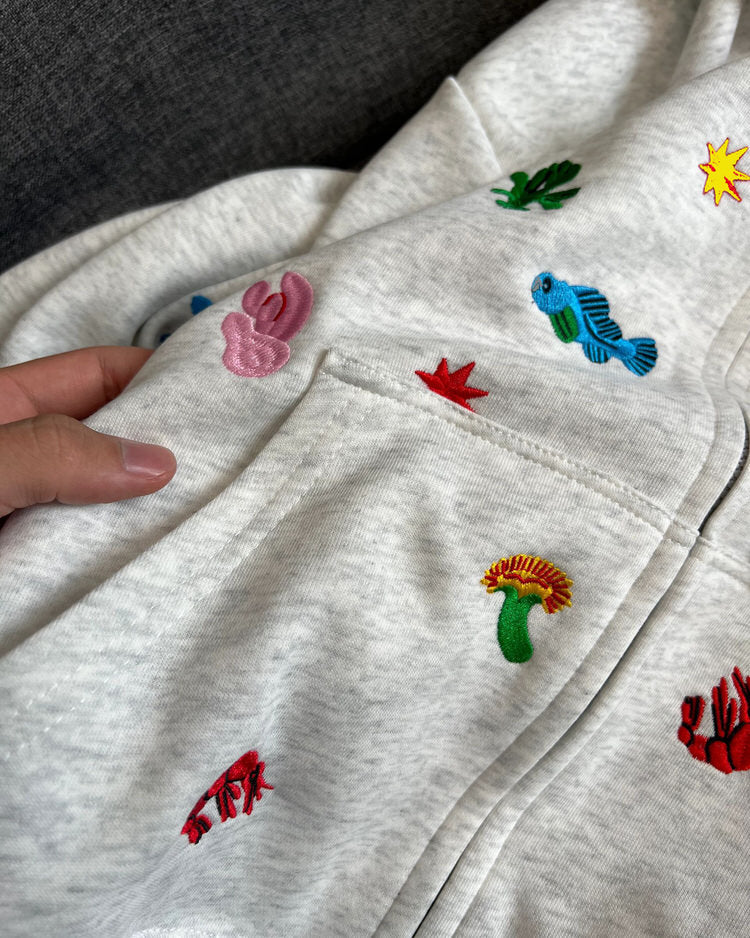 Cute Embroidery Hoodie