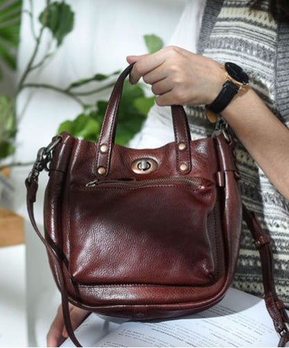 Leather Durable Bag Orange Micro Solid CrossBody Unique