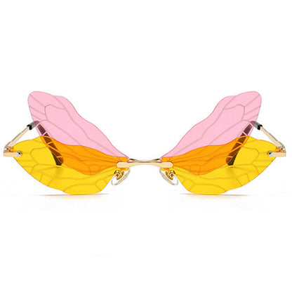 Lunettes de soleil texturées Wings 