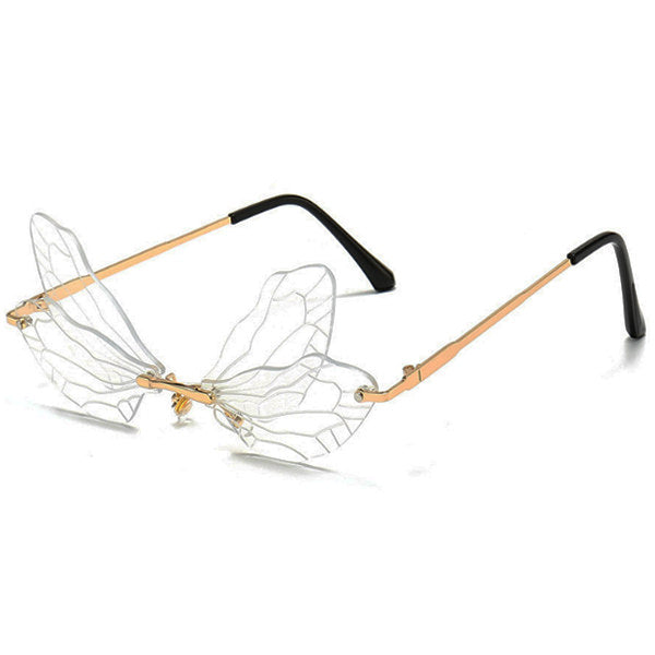 Strukturierte Sonnenbrille „Wings“ 