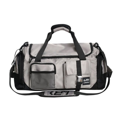 Two-Tone Nylon Carryall Bag