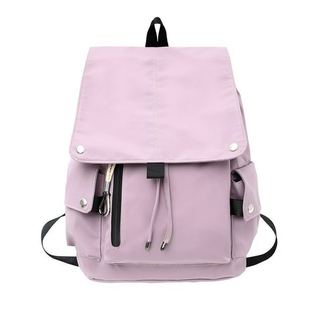 Drawstring Nylon Backpack